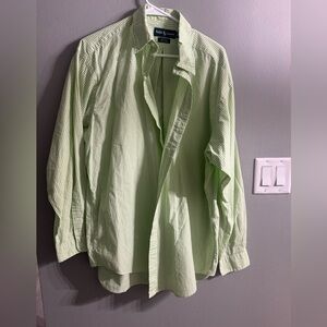 Polo by Ralph Lauren Light Green Checkered Shirt